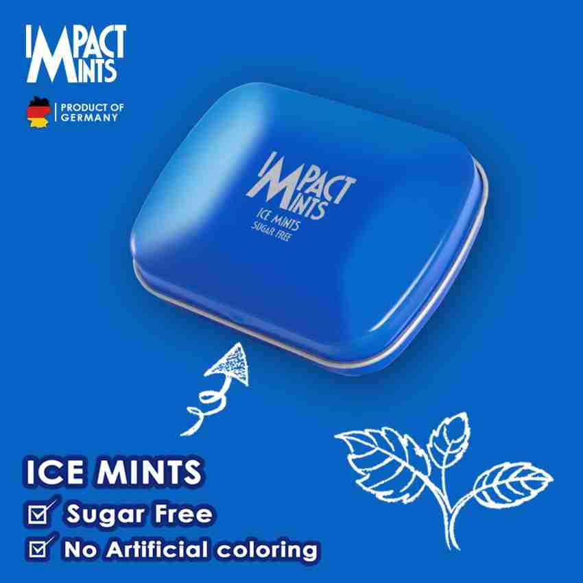 Impact Mints Products Sugar Free Mints Fresh Mints, 14 Grams : :  Grocery & Gourmet Foods