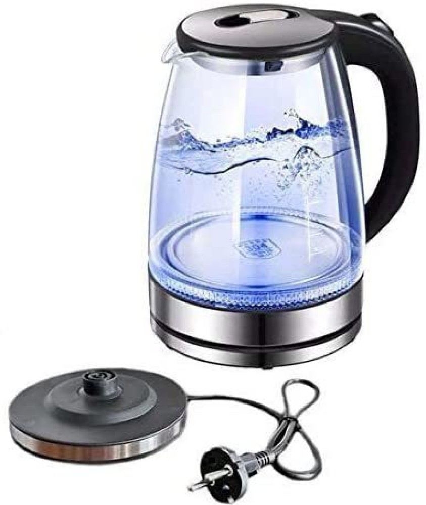 1.8L Electric Tea Kettle Blue LED Fast Boiling Hot Water Boiler