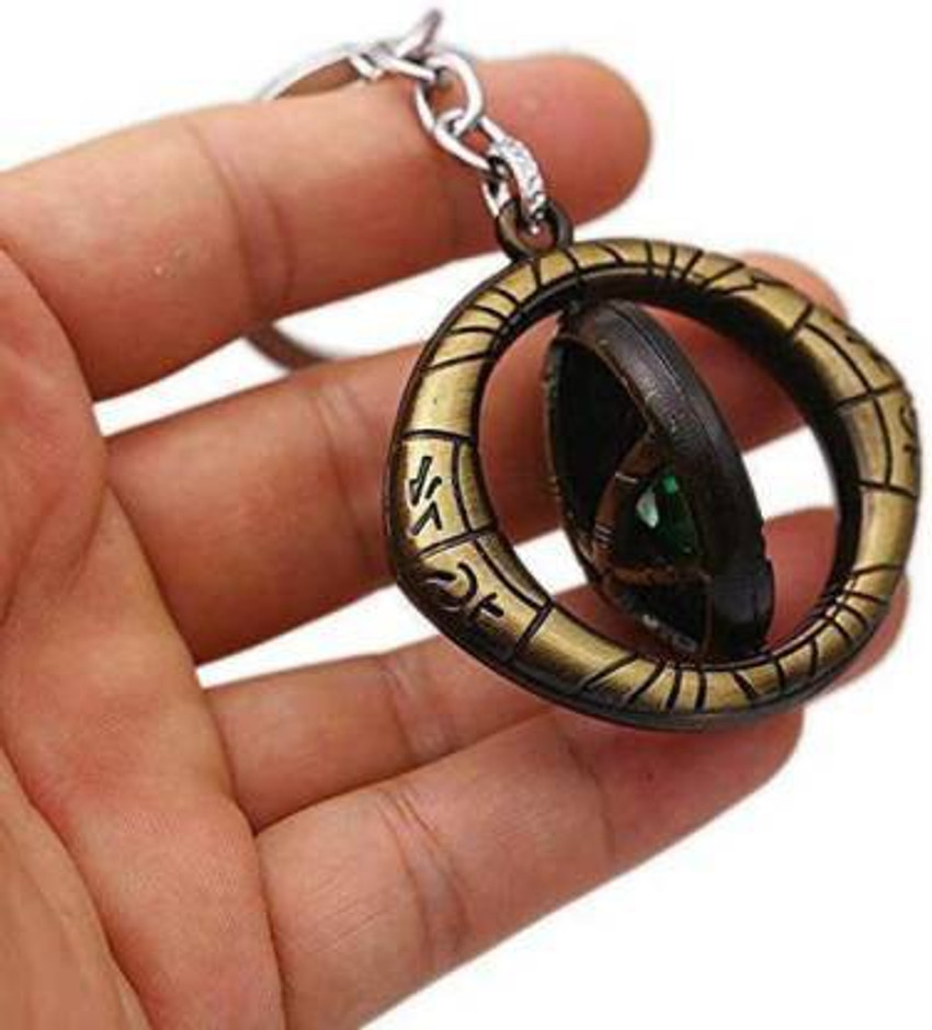 Grazy Raj Marvel Avengers Doctor Strange Eye of Agamotto Keychain silver Key Chain Price in India Buy Grazy Raj Marvel Avengers Doctor Strange Eye of Agamotto Keychain silver Key Chain online