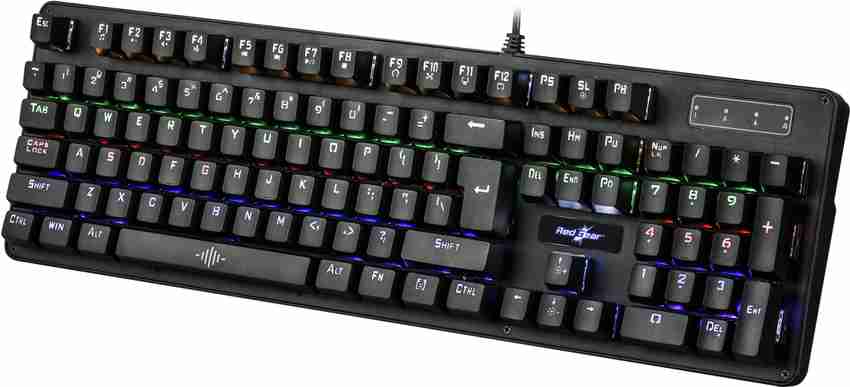 Redgear Shadow Amulet Wired USB Gaming Keyboard Redgear