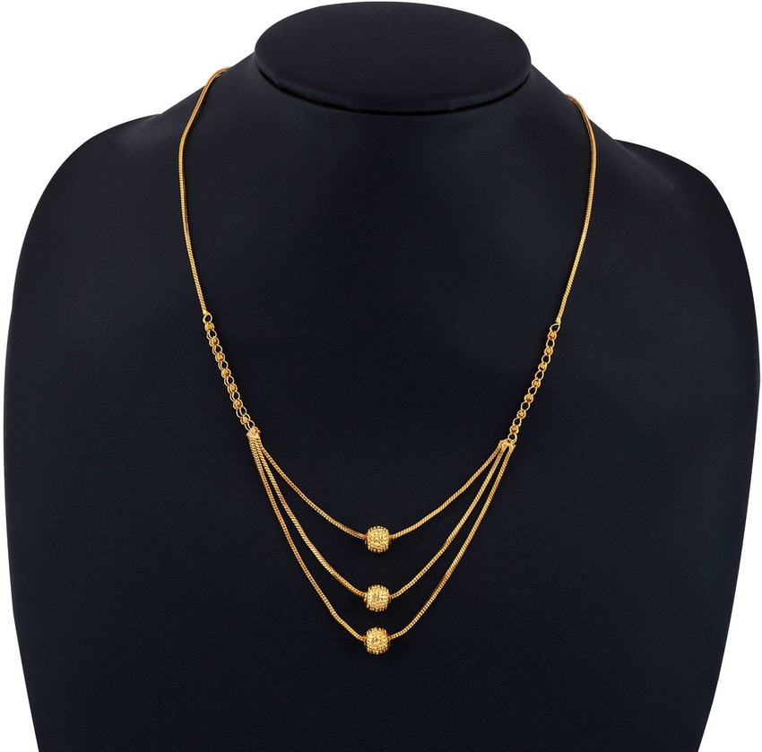 Layer chain in gold hot sale