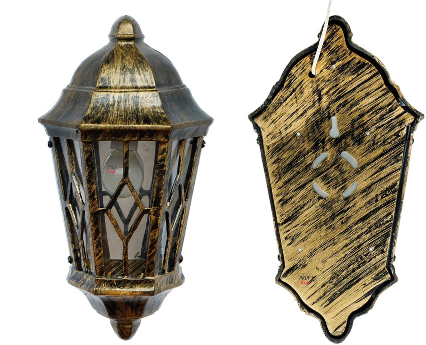 Prop It Up Outdoor Wall Mounted Antique Finished LED Wall Light With Unbreakable Clear Fiber for Front Elevation Lamp Light HL AL ATN 06 Gate Light Outdoor Lamp Price in India Buy Prop It Up