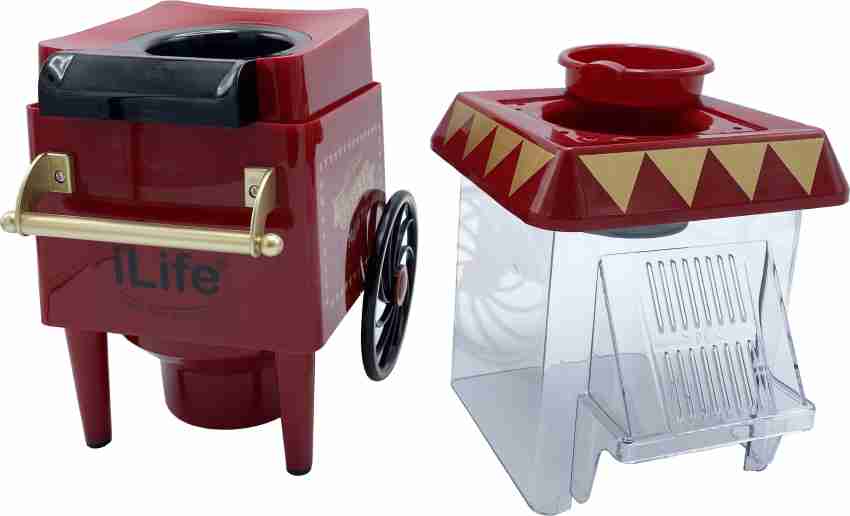 Buy iLife Popcorn Machine, DIY Vintage Retro Electric Hot Air