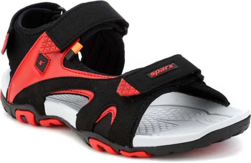 Sparx Men Black Red Sports Sandals Buy Sparx Men Black Red