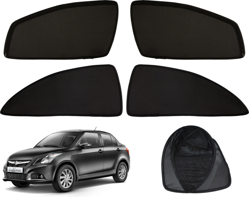 Swift dzire deals magnetic sun shades