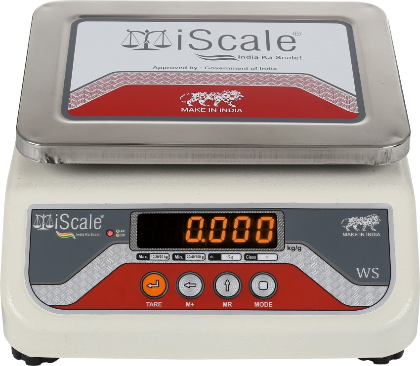 iScale i-03 Weight Capacity 10kg x 1g Digital Weighing Machine