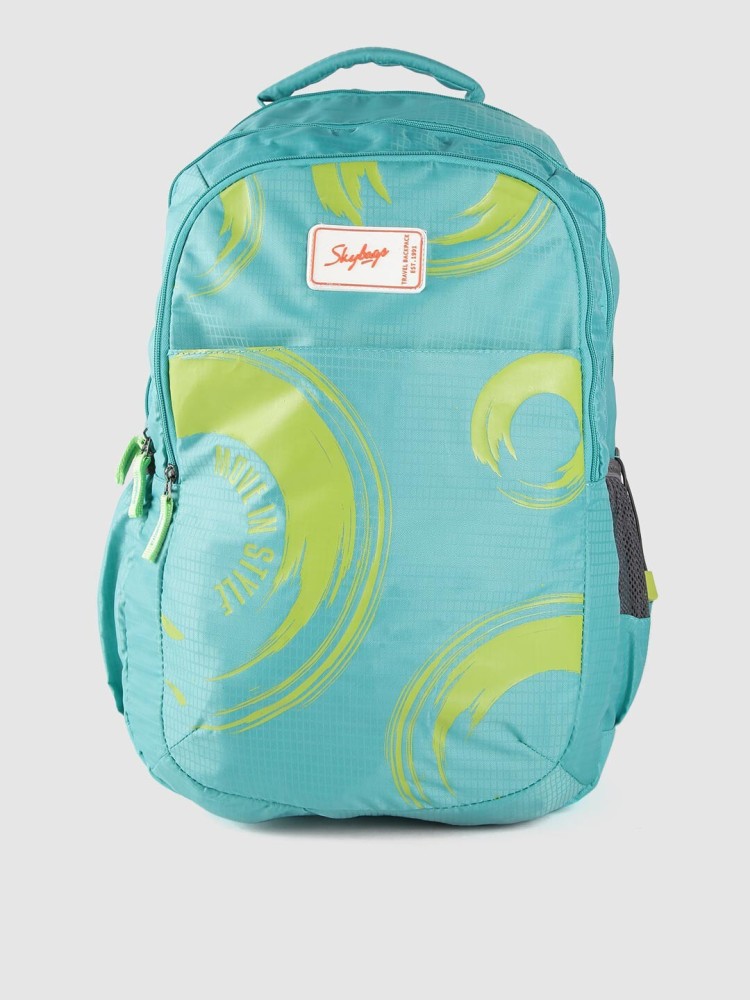 SKYBAGS Bingo Plus 01 E School Bag Sea Green 23 L Backpack Green Price in India Flipkart