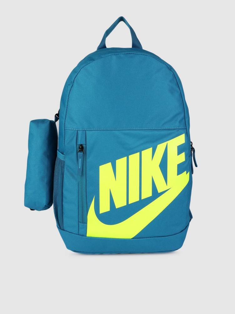 Nike blue and store yellow backpack