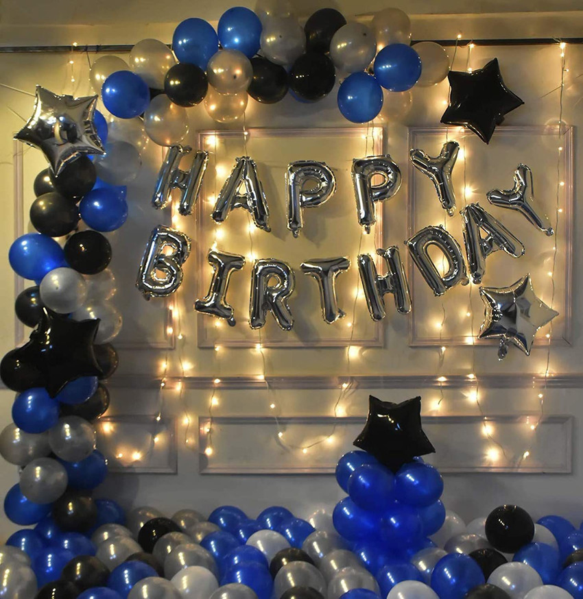 Balloons decoration for husband birthday hotsell