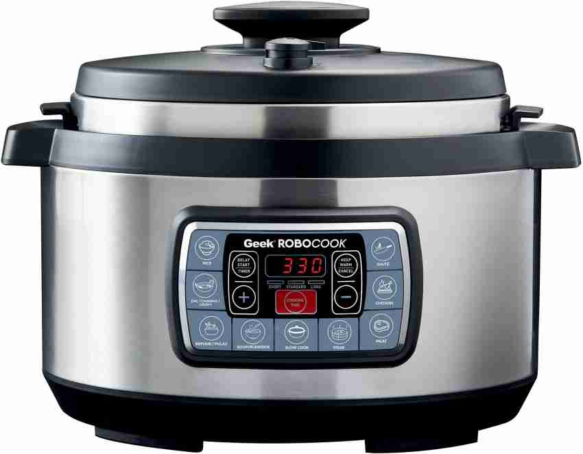 Geek Chef 12 in 1 Electric 8 Quart Oval Pressure Cooker Pot with