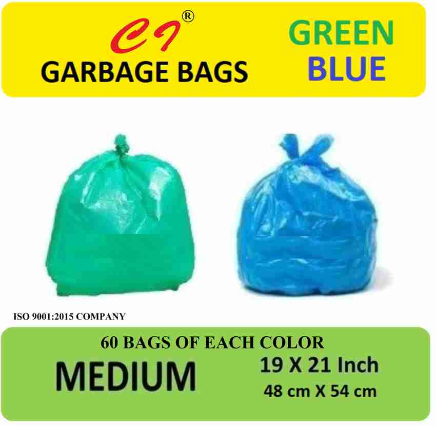 C I OXO Biodegradable 120pcs Blue Green 60 bags each