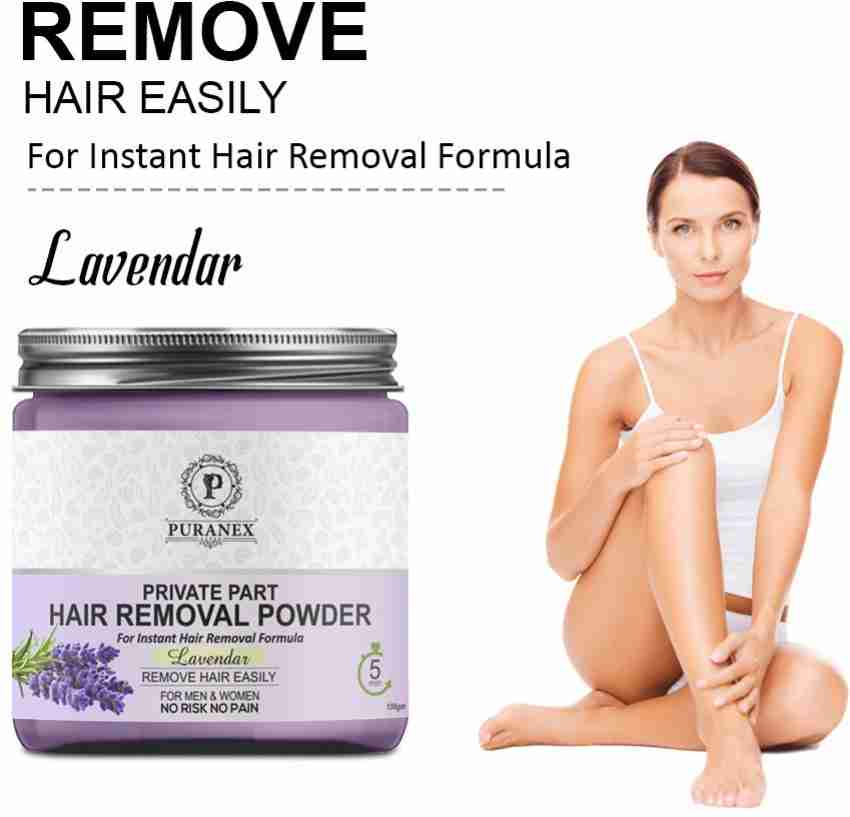 Inner Beauty Private Part Hair Removal Powder Levender Fragrance