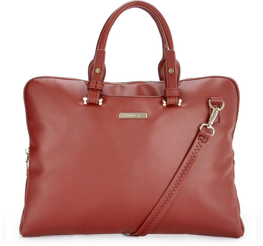 Buy Caprese Women Red Satchel Red Online Best Price in India