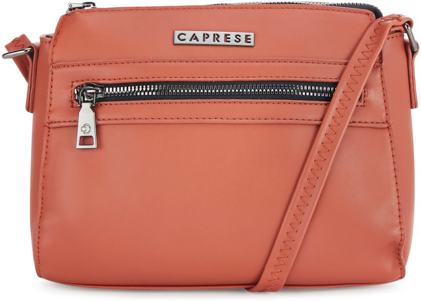 Caprese Red Sling Bag Liliana Red Price in India Flipkart