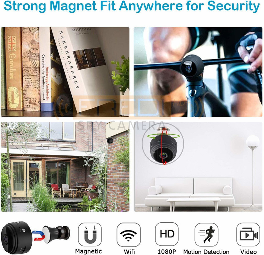 FREDI HD PLUS Mini Wireless IP Camcorder Camera HD Video Night