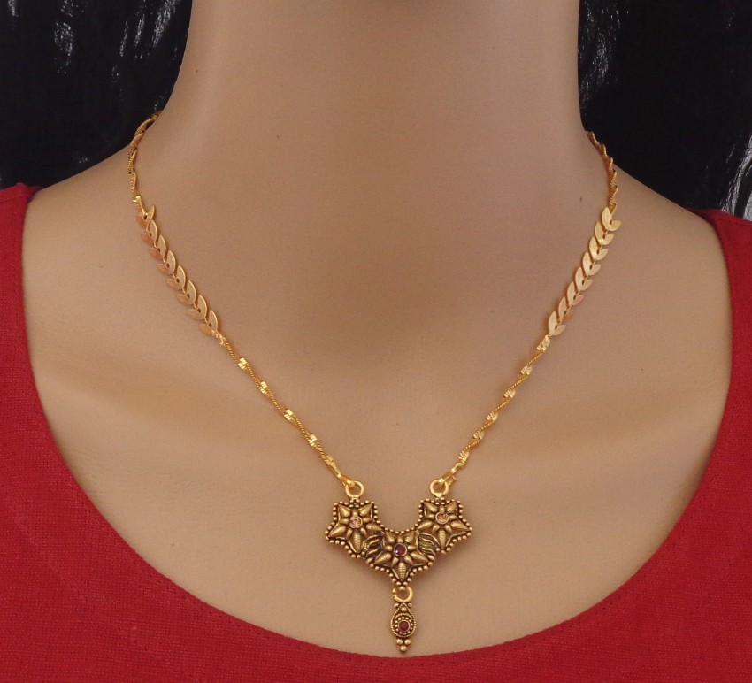 RAMDEV ART FASHION JEWELLERY Stylish and Trendy Gold Chain For Women and  Girls Gold-plated Plated Copper Chain Price in India - Buy RAMDEV ART  FASHION JEWELLERY Stylish and Trendy Gold Chain For Women and Girls  Gold-plated