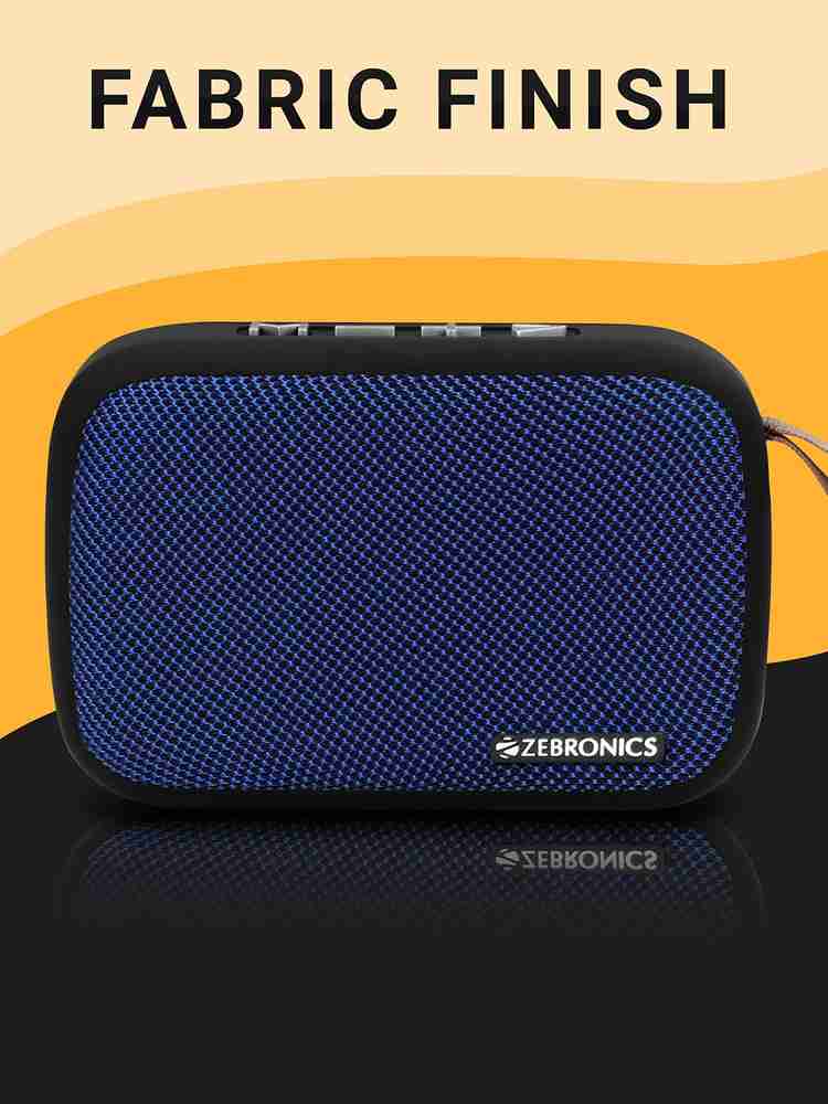 Zebronics delight bluetooth speaker top