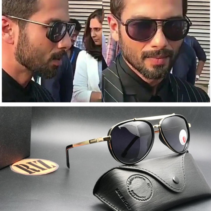 Buy LOUIS KOUROS Aviator Sunglasses Black For Men & Women Online @ Best  Prices in India