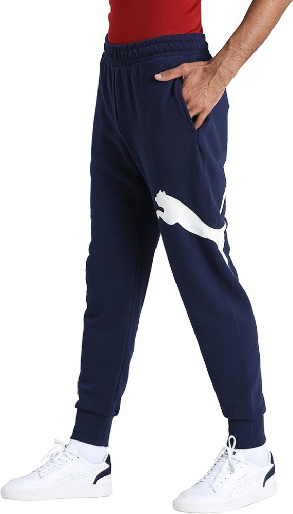 Puma big logo sweatpants best sale