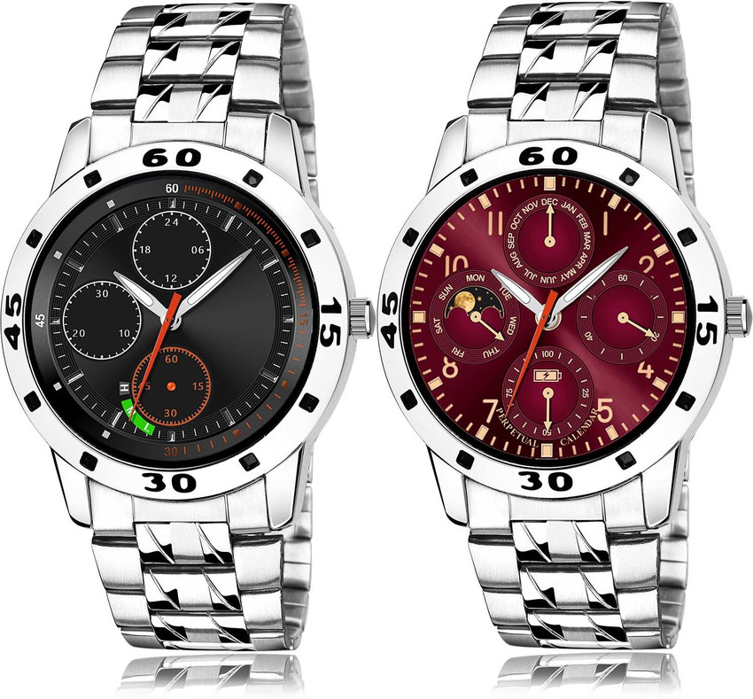 NEUTRON Analog Watch For Boys Buy NEUTRON Analog Watch For Boys New Rich Chain 2 Watch Combo 11 S 19 12 S 19 Online at Best Prices in India Flipkart