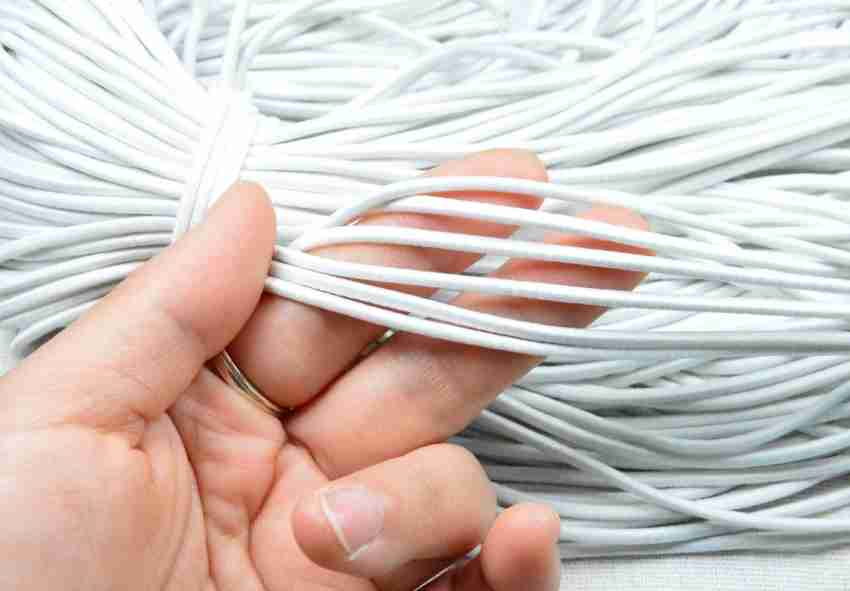 jasol Elastic Thread and Cord White Elastic Price in India - Buy