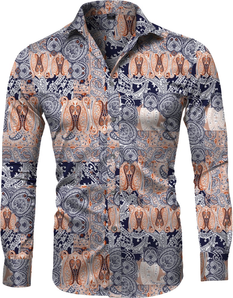 Paisley Linen Shirt