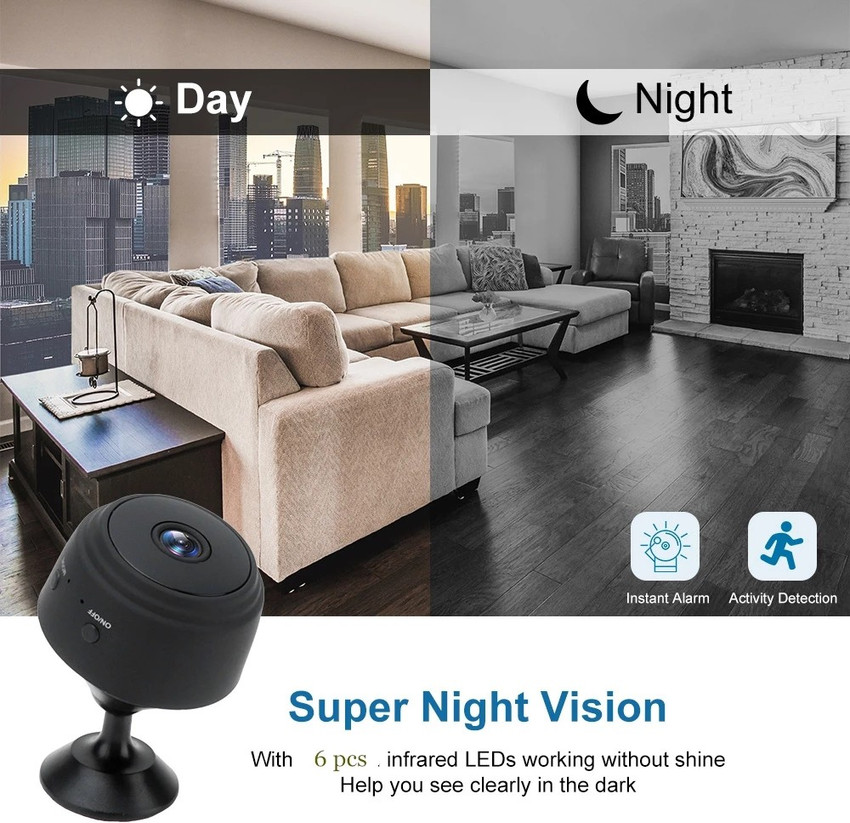 1080p magnetic wifi mini camera