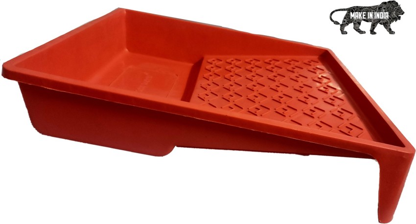 TPH Plastic Small 4 Paint Tray Best Quality For 4 & 2 Paint Rollers By  The Paint Hub 4 INCHES SMALL PAINT TRAY Paint Roller Price in India - Buy  TPH Plastic