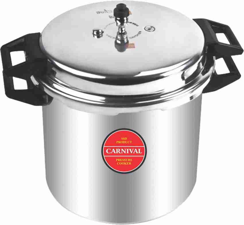 Carnival ALUMINIUM PRESSURE COOKER 25 LTR OUTER LID PURE VIRGIN