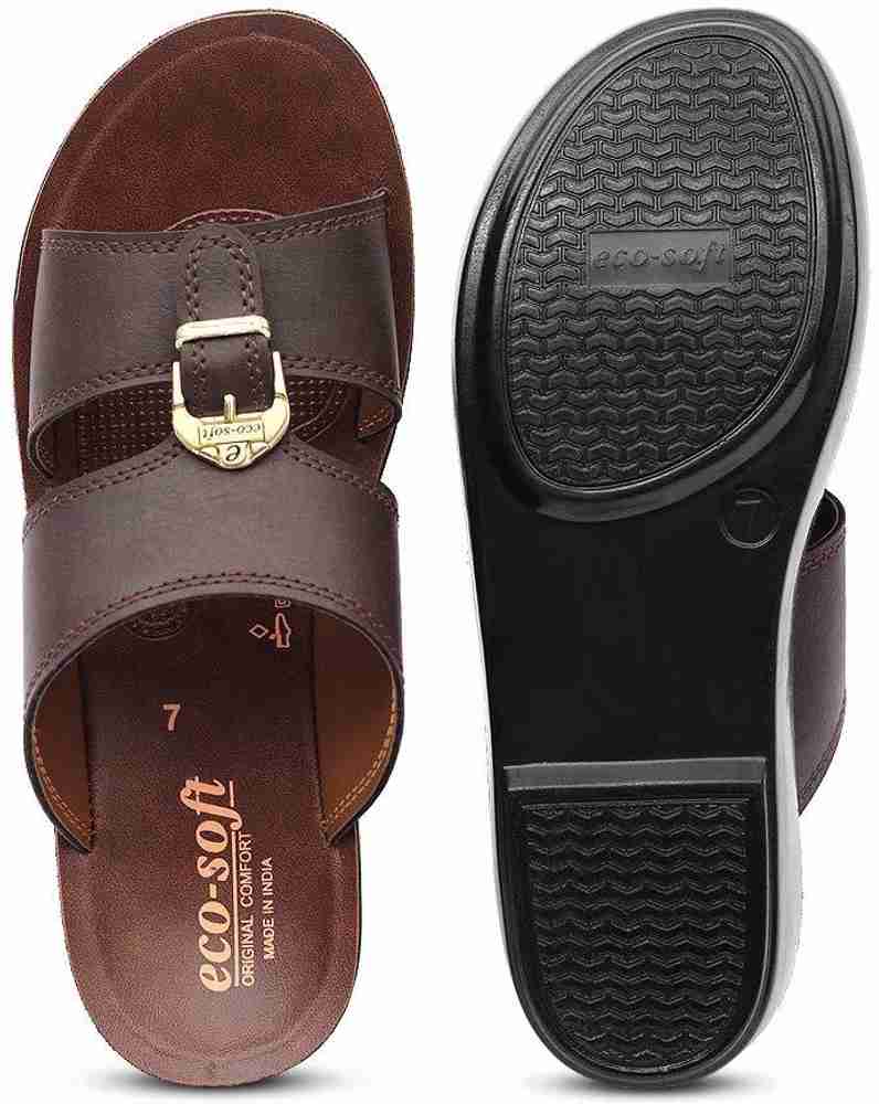 eco soft Men Tan Sandals Buy eco soft Men Tan Sandals Online at