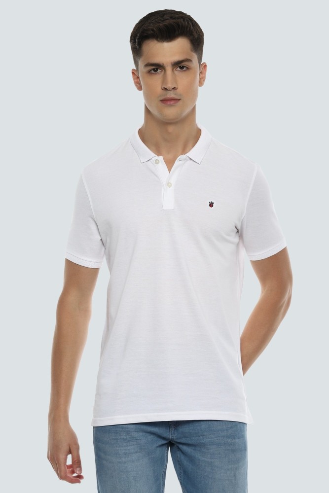 Buy Louis Philippe Jeans Polo Collar Pure Cotton With Chest Pocket