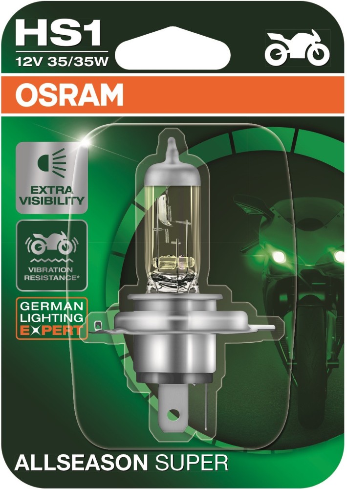 Osram Headlight Halogen Universal For Car HS1 All Season Super 64185ALS-01B  Headlight Bulb (12V, 35W) Price in India - Buy Osram Headlight Halogen  Universal For Car HS1 All Season Super 64185ALS-01B Headlight