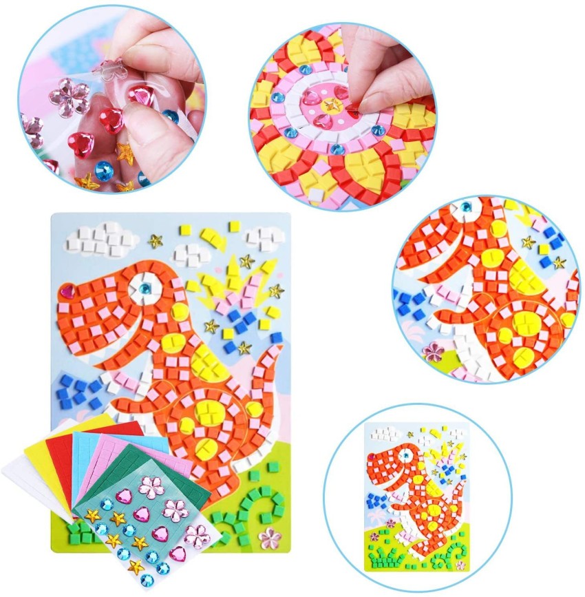  Customer reviews: ALEXES Mosaic Sticker Art Kits for