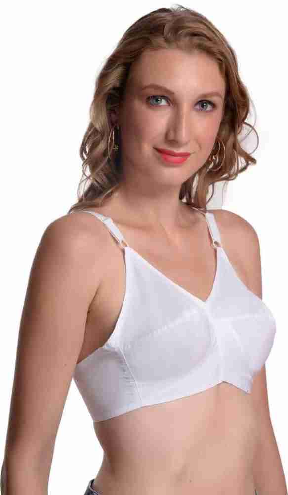 Bhanu pratap traders Teenager white Women Full Coverage Non Padded Bra -  Buy Bhanu pratap traders Teenager white Women Full Coverage Non Padded Bra  Online at Best Prices in India