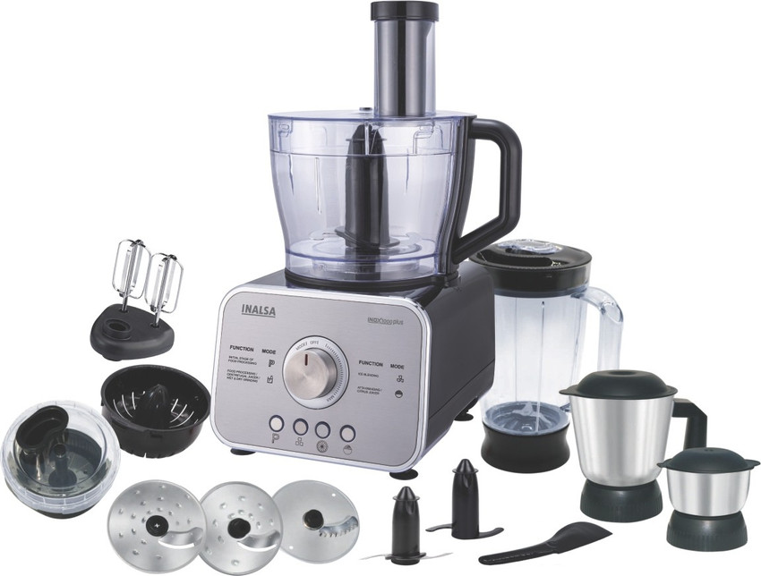 Inalsa Inox 1000 Plus Food Processor Professional With, 48 OFF