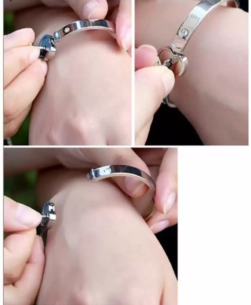 Lock bracelet with key on sale flipkart