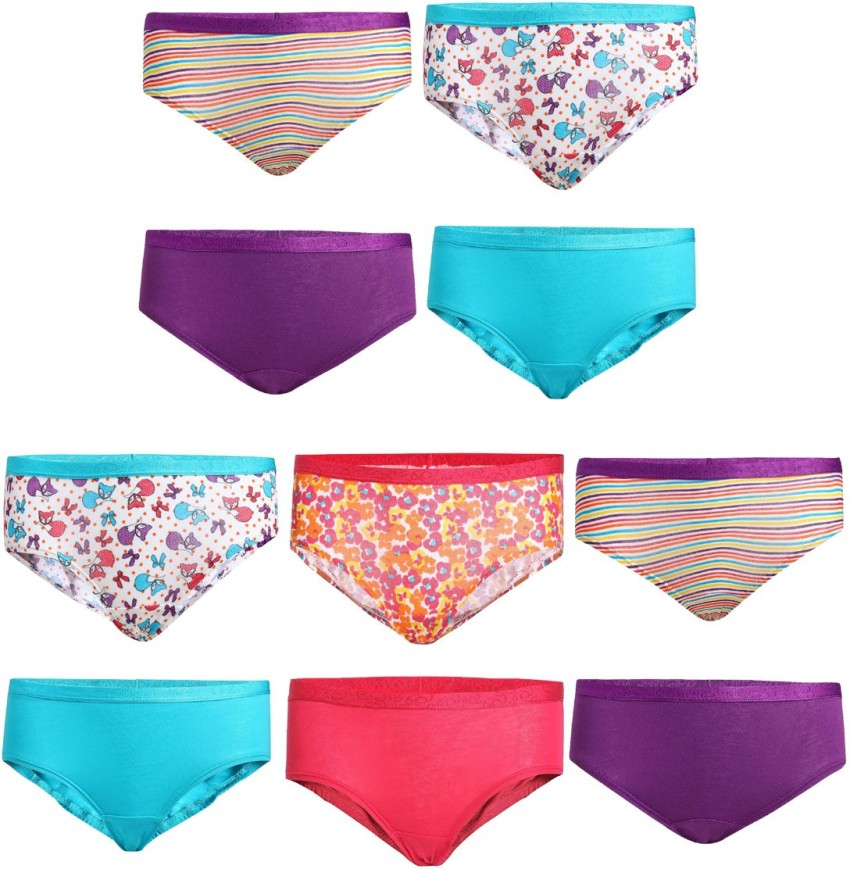Jockey Girl's Cotton Printed Ultrasoft Waistband Short Panty – Online  Shopping site in India