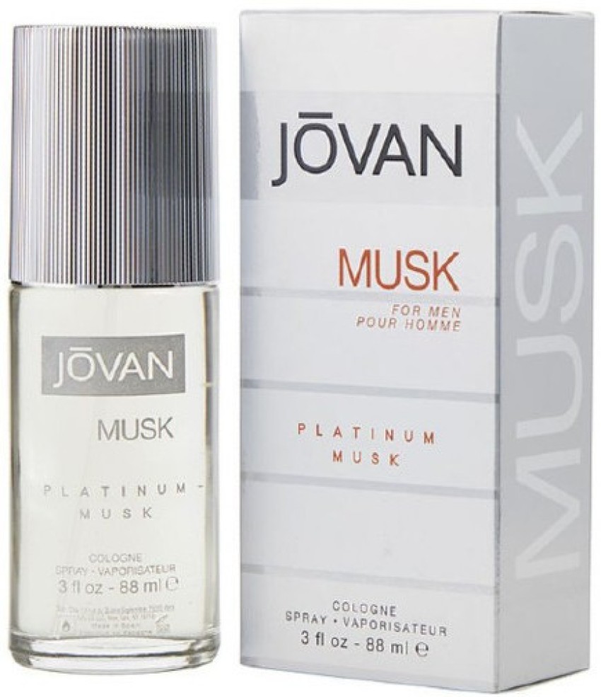 Jovan PLATINUM MUSK EAU DE COLOGNE Eau de Cologne 88 ml