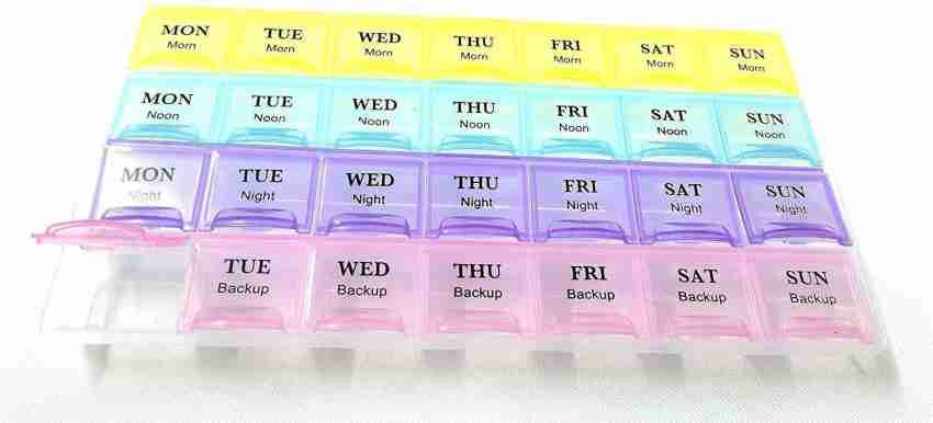 Dubstar Small Pill Box,Pill Case,Pill Organizer,Travel Waterproof Portable Pocket Pill Box Medicine Organizer,Daily Pill Container for Purses Compact