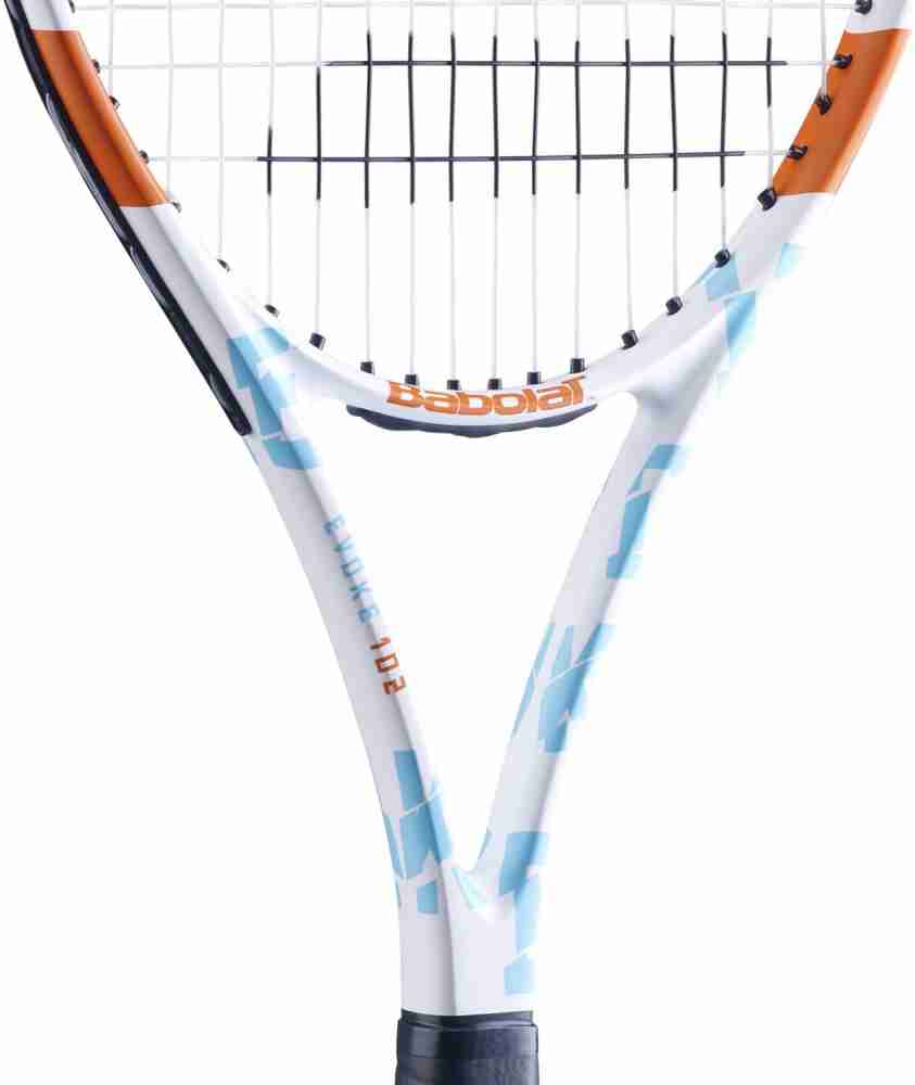 BABOLAT EVOKE 102 Women Red Blue White Strung Tennis Racquet