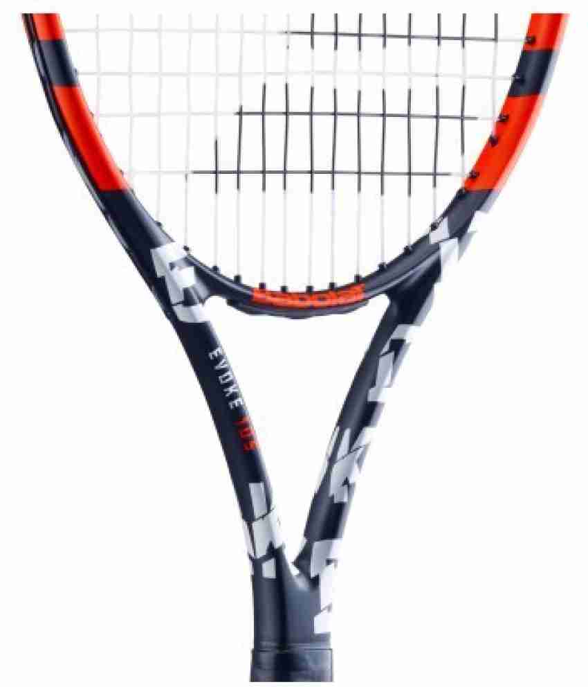 BABOLAT EVOKE 105 Red Black Strung Tennis Racquet Buy BABOLAT