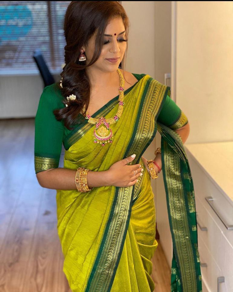 Cotton silk saree on flipkart online