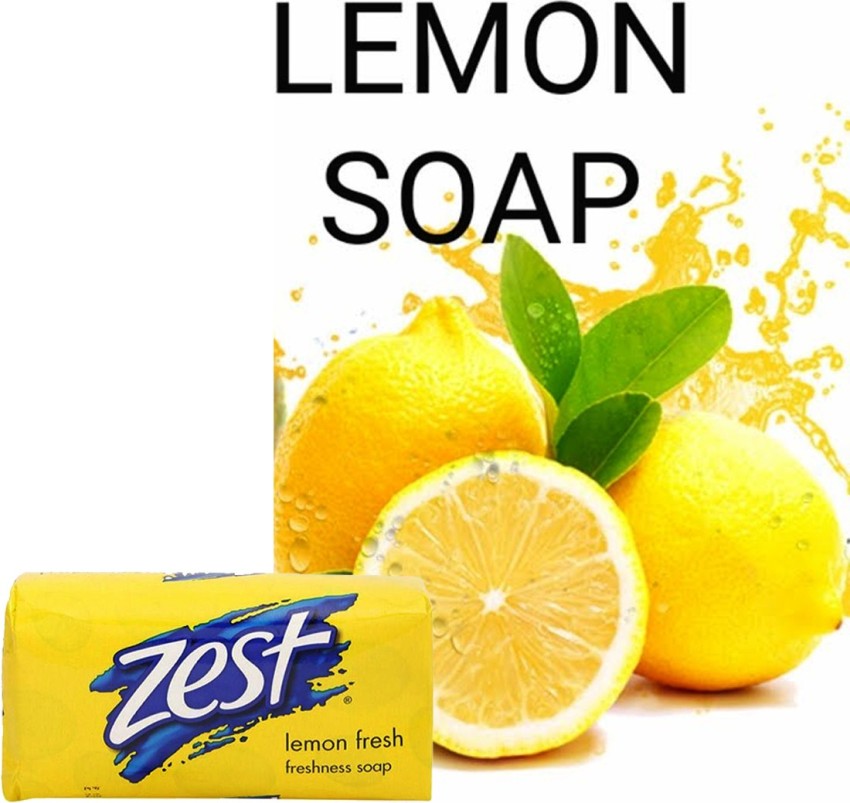 Zest LEMON FRESH FRESHNESS SOAP 175G X 5 Price in India Buy