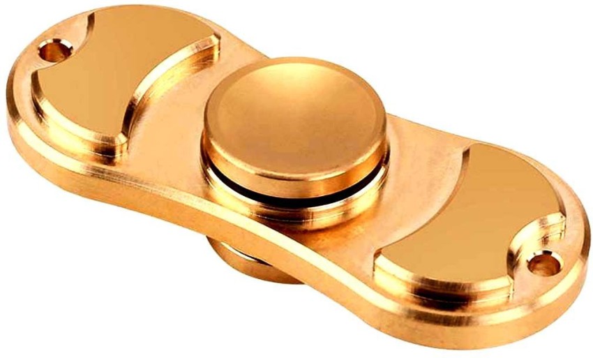 Dual Sided Gold Metal Fidget Spinner