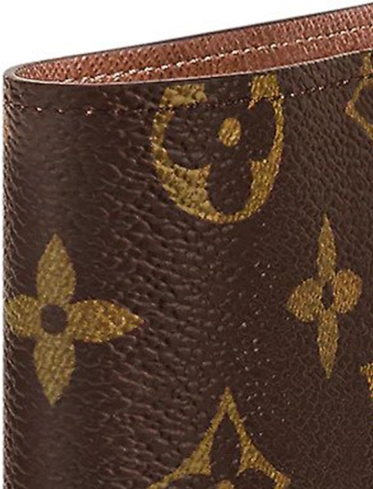 LV Men Formal Tan Genuine Leather Wallet Brown Price in India