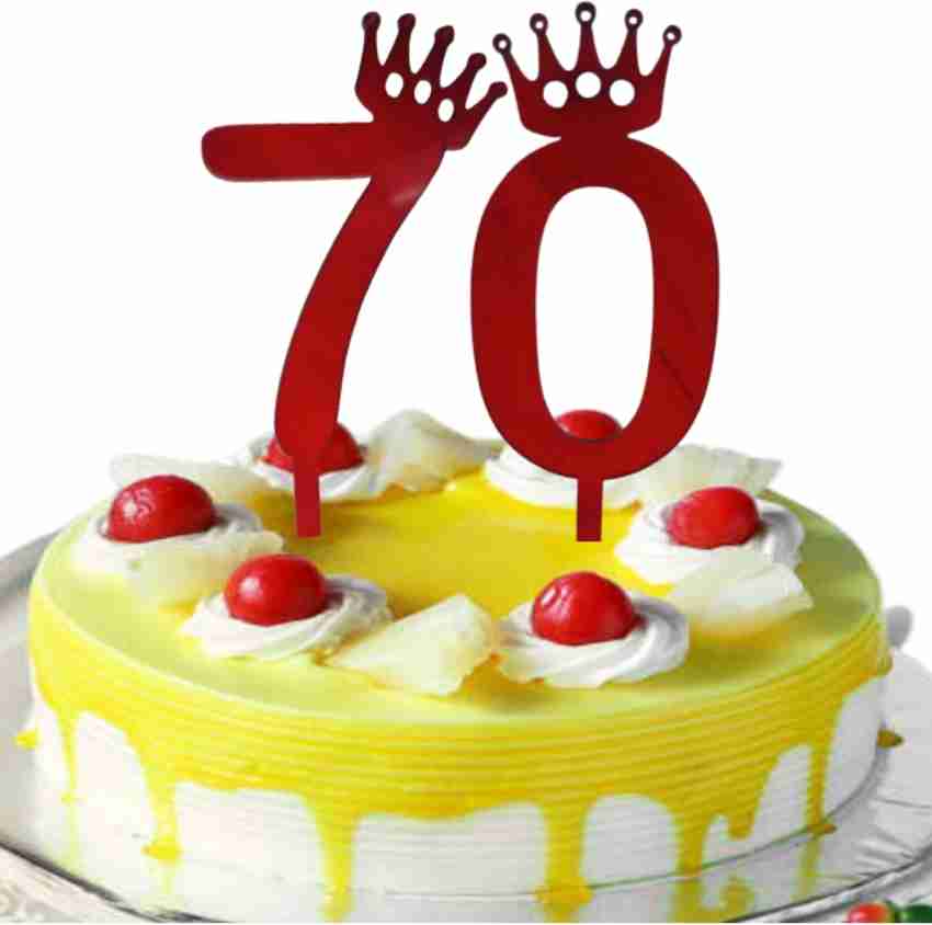 Zyozi™ Rose Gold Happy 18th Birthday Cake Topper Eighteen Birthday 18th Birthday  Cake Topper 18th