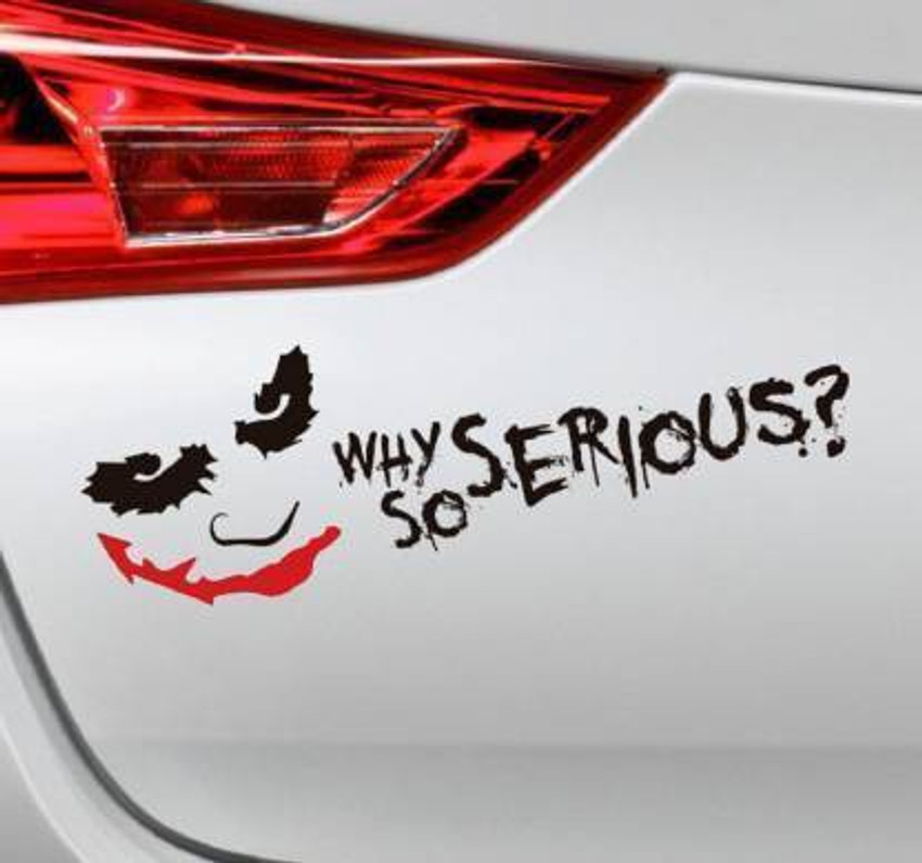Joker hot sale car decal