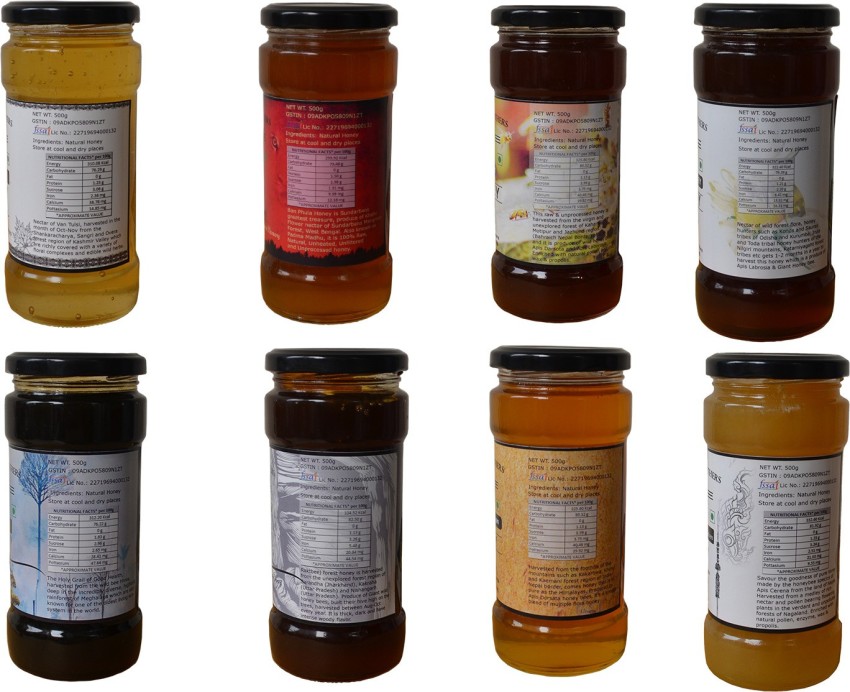 Royal Bee Brothers, Pack Of Natural Forest Honey, Produce Of Wild Honey Bee, Raw & Unprocessed