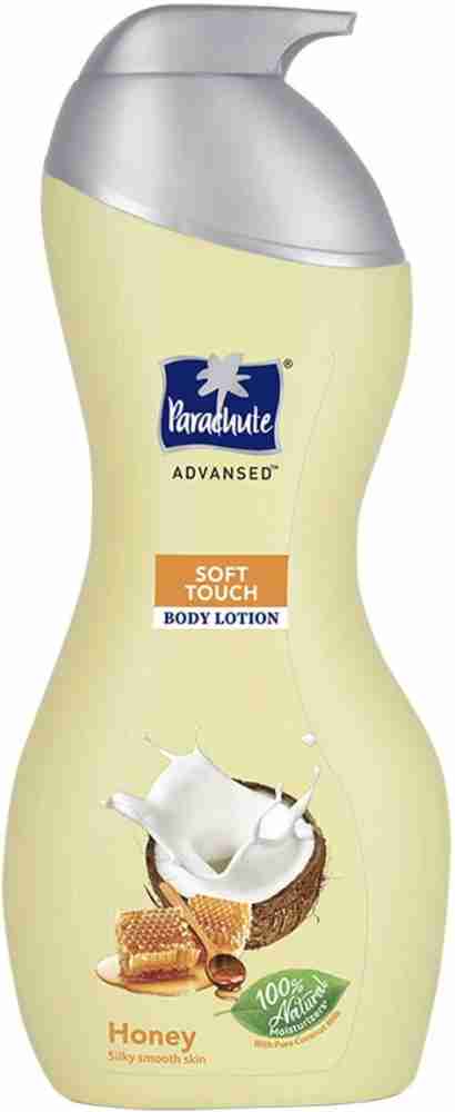 Parachute Advansed Body Lotion Soft Touch, With Honey Silky Smooth Skin,100%  Natural Moisturizes with pure coconut milk - Price in India, Buy Parachute  Advansed Body Lotion Soft Touch, With Honey Silky Smooth