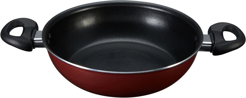 Prestige Omega Deluxe Induction Base Non-Stick Aluminium Flat Dosa Tawa,  280mm - Chotidukaan